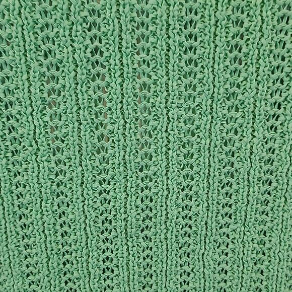 Rachel Zoe green multi knit sweater Women's Size S - Picture 8 of 12